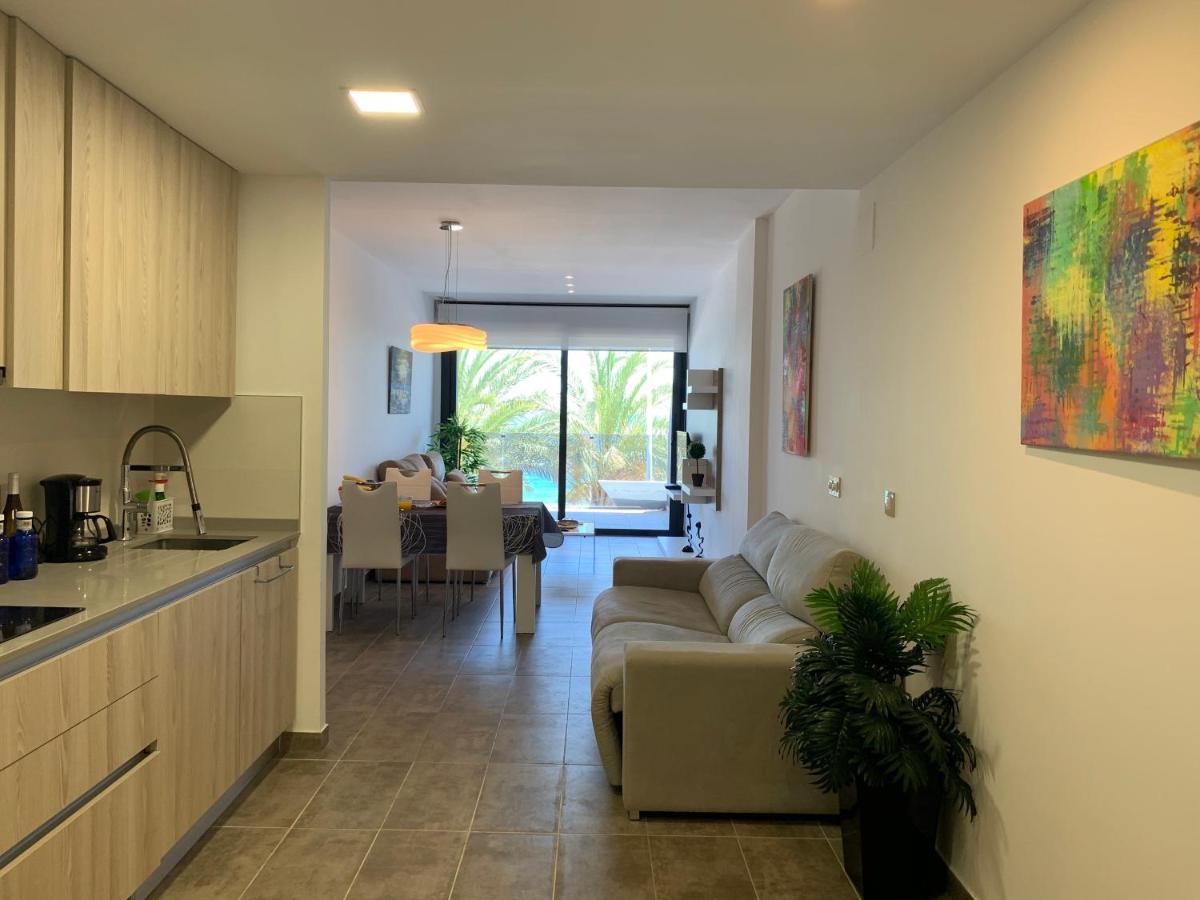 Apartamento De Lujo En Primera Linea De Playa เบนิดอร์ม ภายนอก รูปภาพ