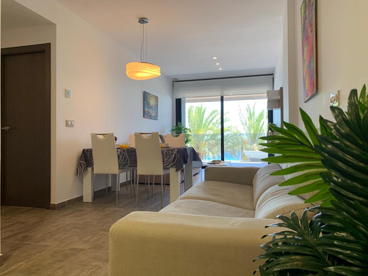 Apartamento De Lujo En Primera Linea De Playa เบนิดอร์ม ภายนอก รูปภาพ